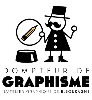 Logo dompteur de Graphisme (B.Boukagne)