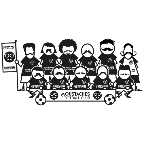 Moustaches Football Club by B.Boukagne