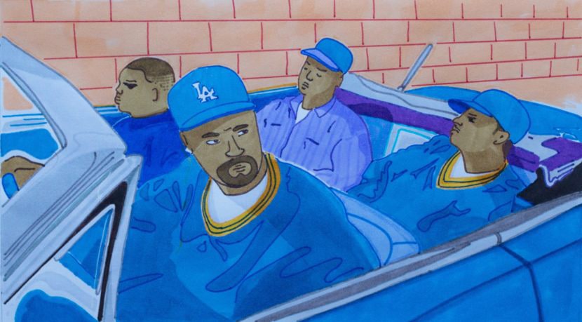 « With Attitude » – Gangsta Ride – Malandrins – B.Boukagne