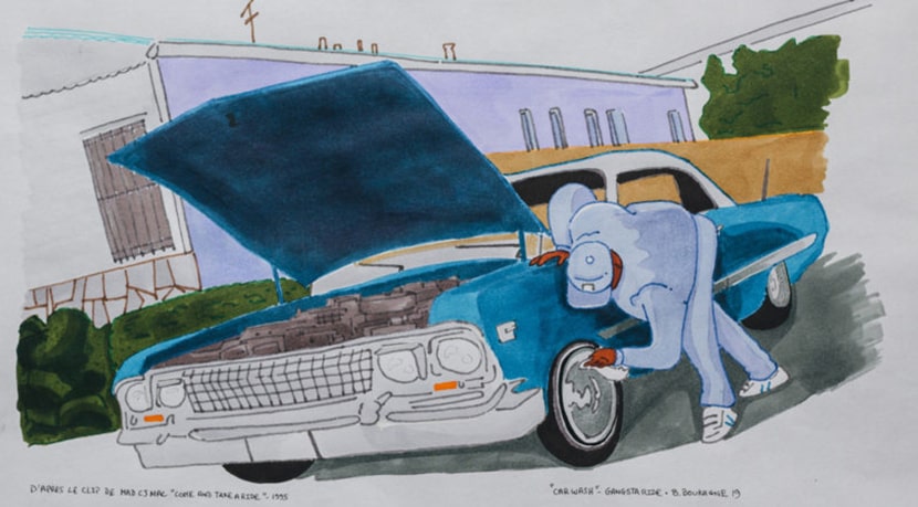 « Car Wash » – Gangsta Ride / Malandrins- by B.Boukagne