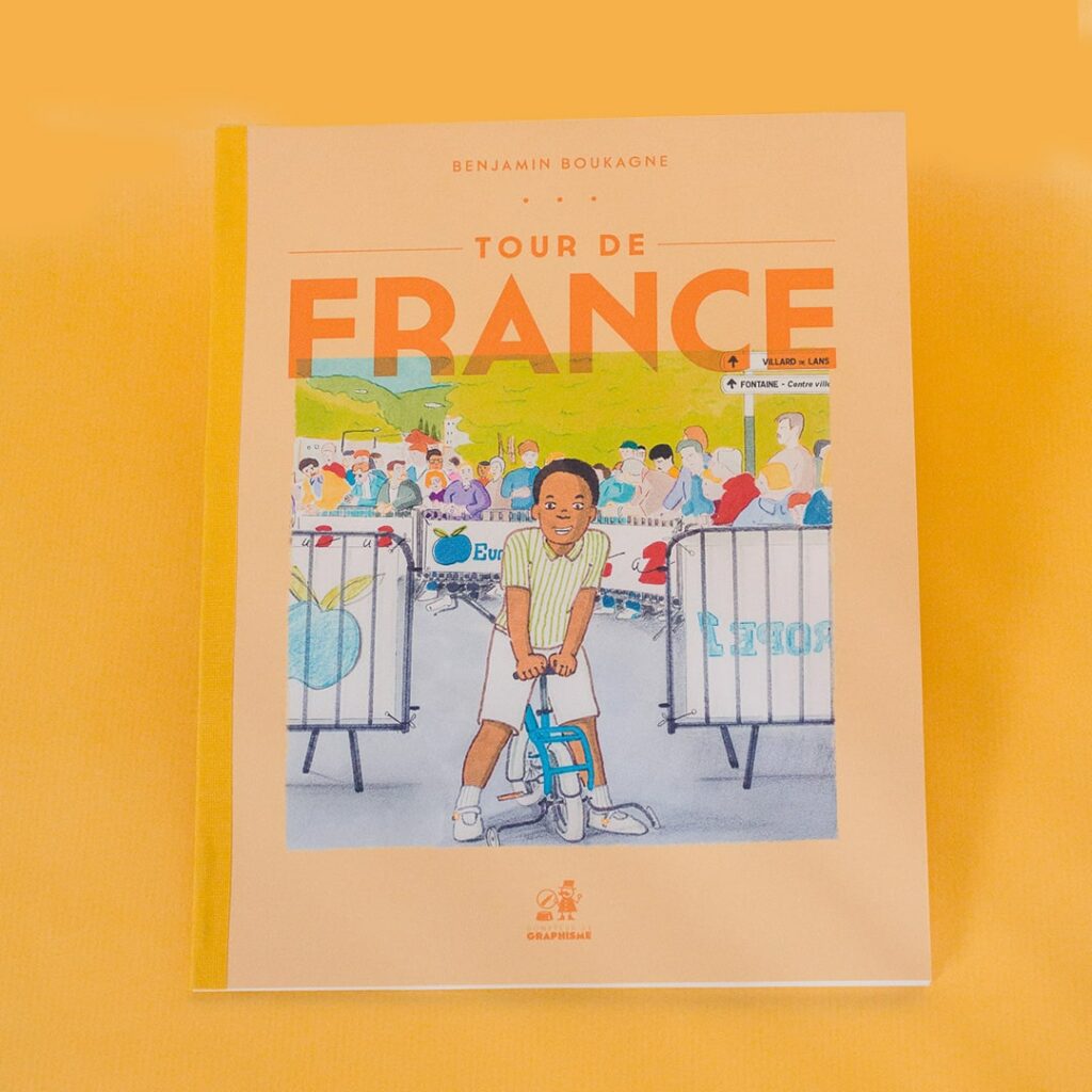 Couverture BD « Tour de France » – B.Boukagne