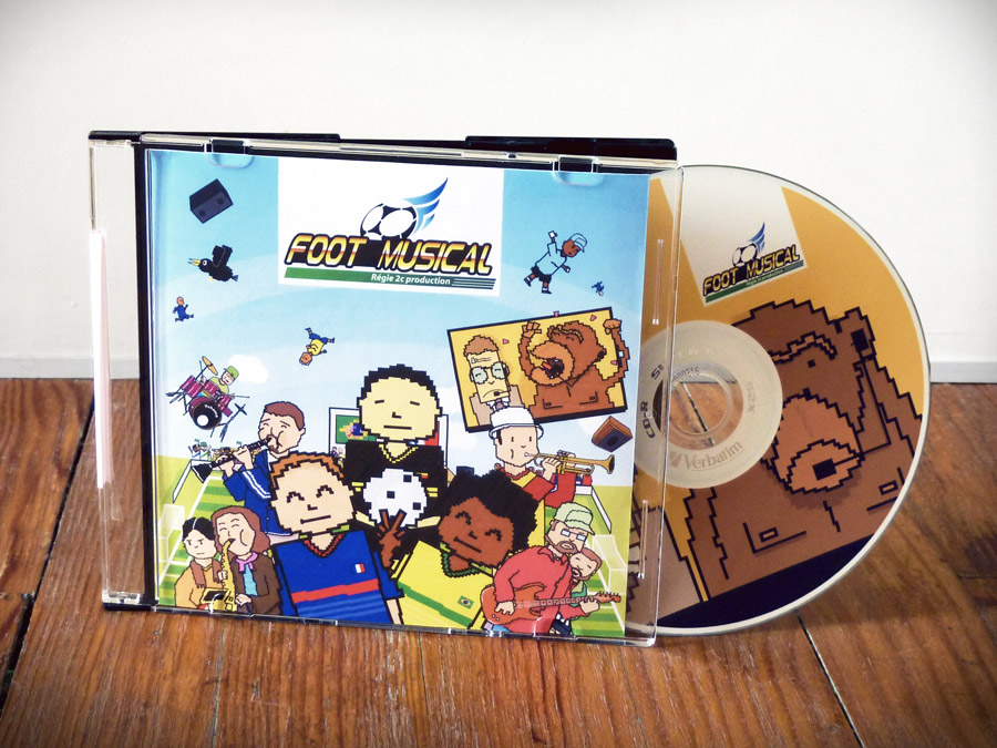 Pochette CD Foot Musical