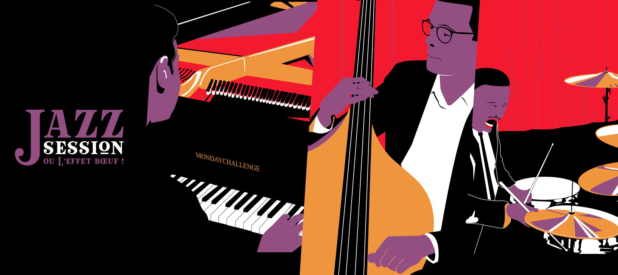 Jazz session ! bandeau by B.Boukagne