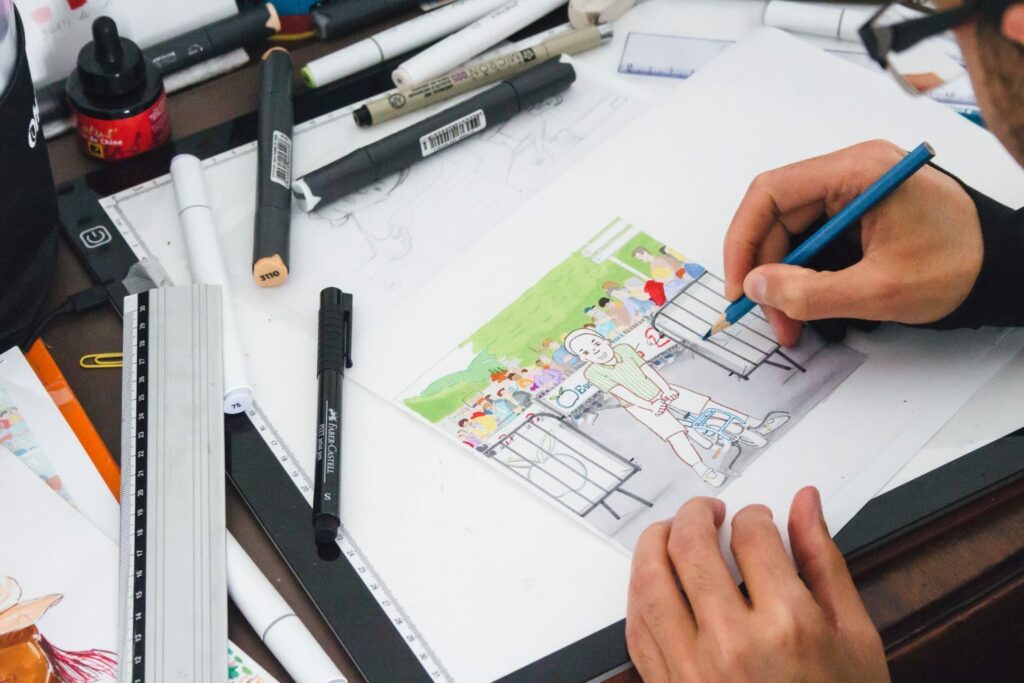 Création de l’image de couverture – B.Boukagne