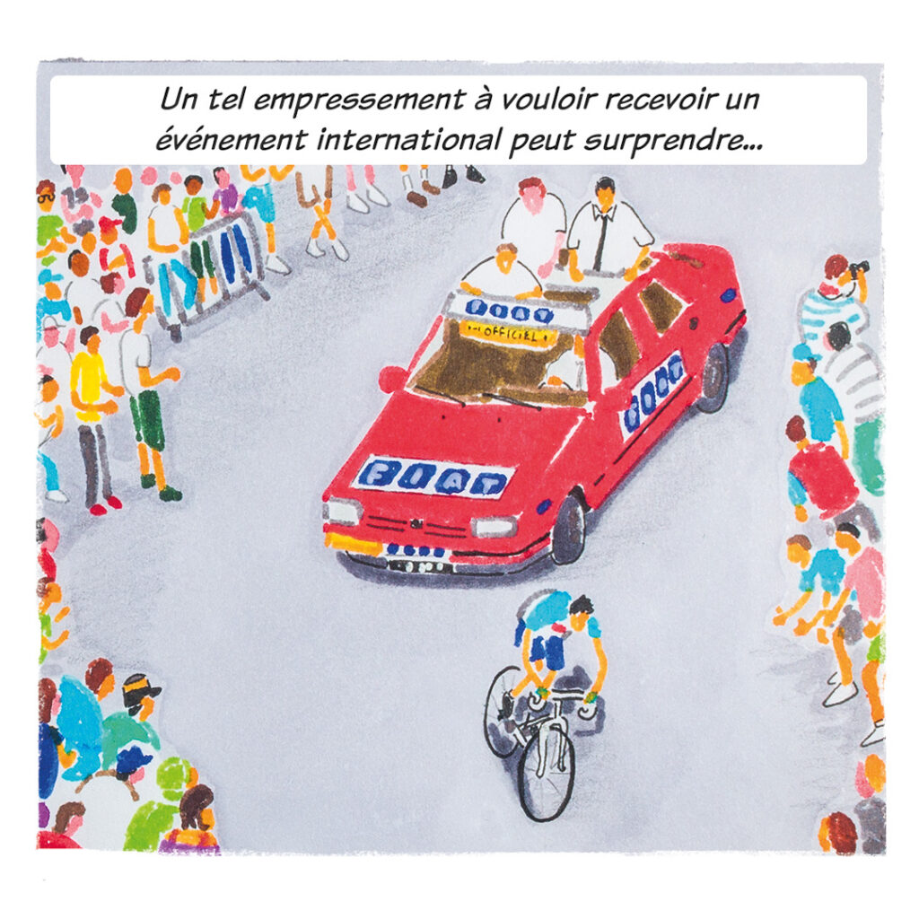 Extrait case 53 BD « Tour de France » – B.Boukagne