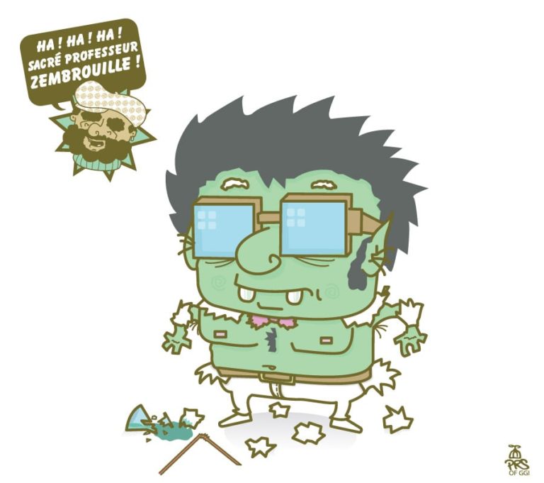 Comic Strip – Sacré professeur Zembrouille 3