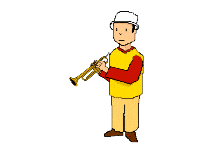 Animation trompettiste