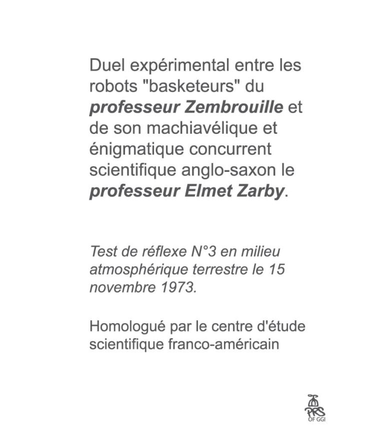 Comic strip – Dr Zembrouille VS professeur Elmet Zarby – case 4