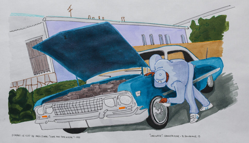 « Car Wash » – Gangsta Ride / Malandrins- by B.Boukagne