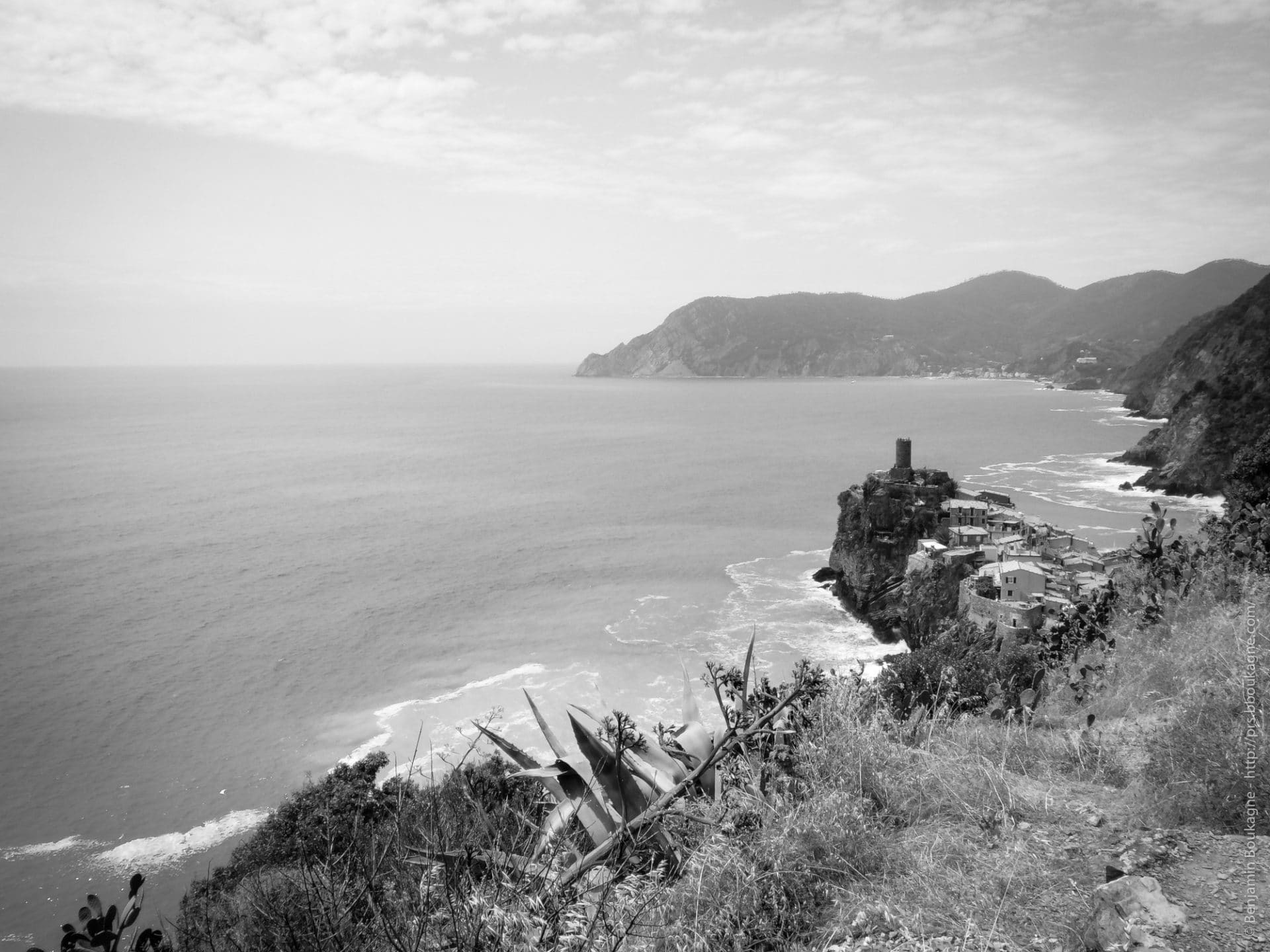 Cinque terre – Italia Bianca Nera – ©B.Boukagne
