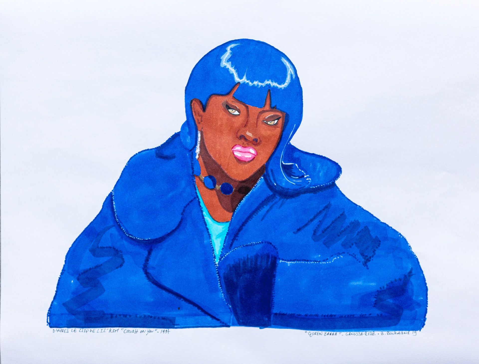 Queen B – GangstaRide by B.Boukagne